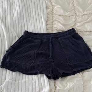 Aerie Dark Blue Lounge Shorts